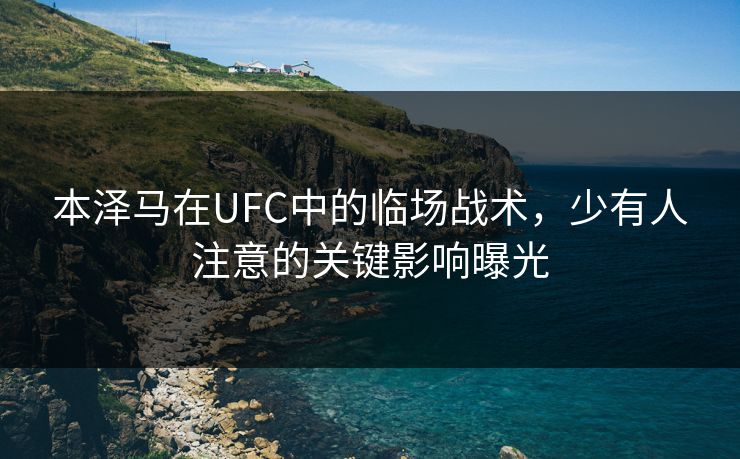 本泽马在UFC中的临场战术，少有人注意的关键影响曝光